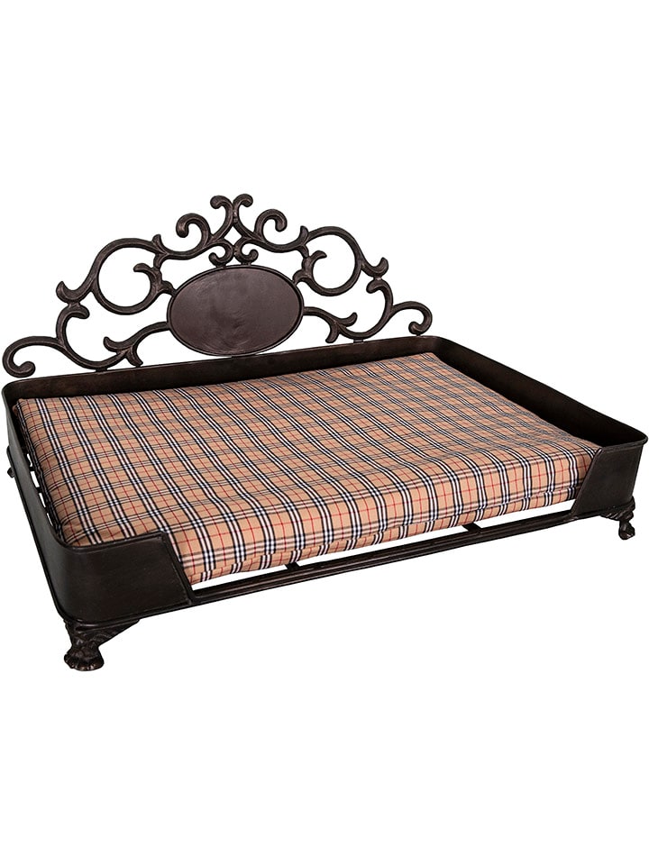 Anticline Hundebett in Braun/ Beige - (B)63,5 x (H)33,5 x (T)44 cm günstig kaufen onesize