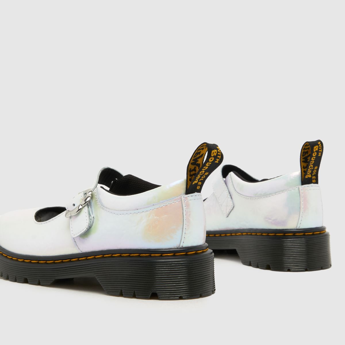 Dr Martens vita Mary Jane Bex flickor juniorskor