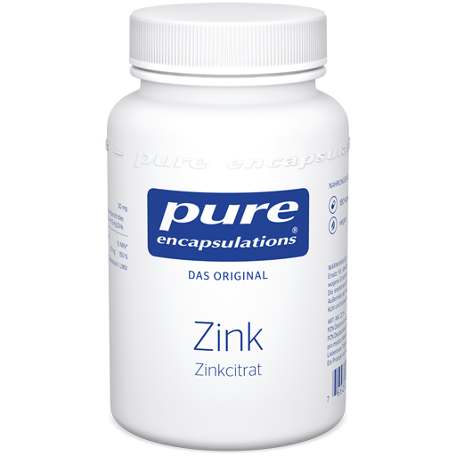 PURE ENCAPSULATIONS Zink Zinkcitrat Kapseln  180 St  Kapseln