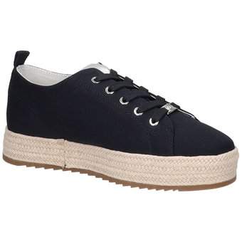 Tom Tailor Plateau Sneaker in blau