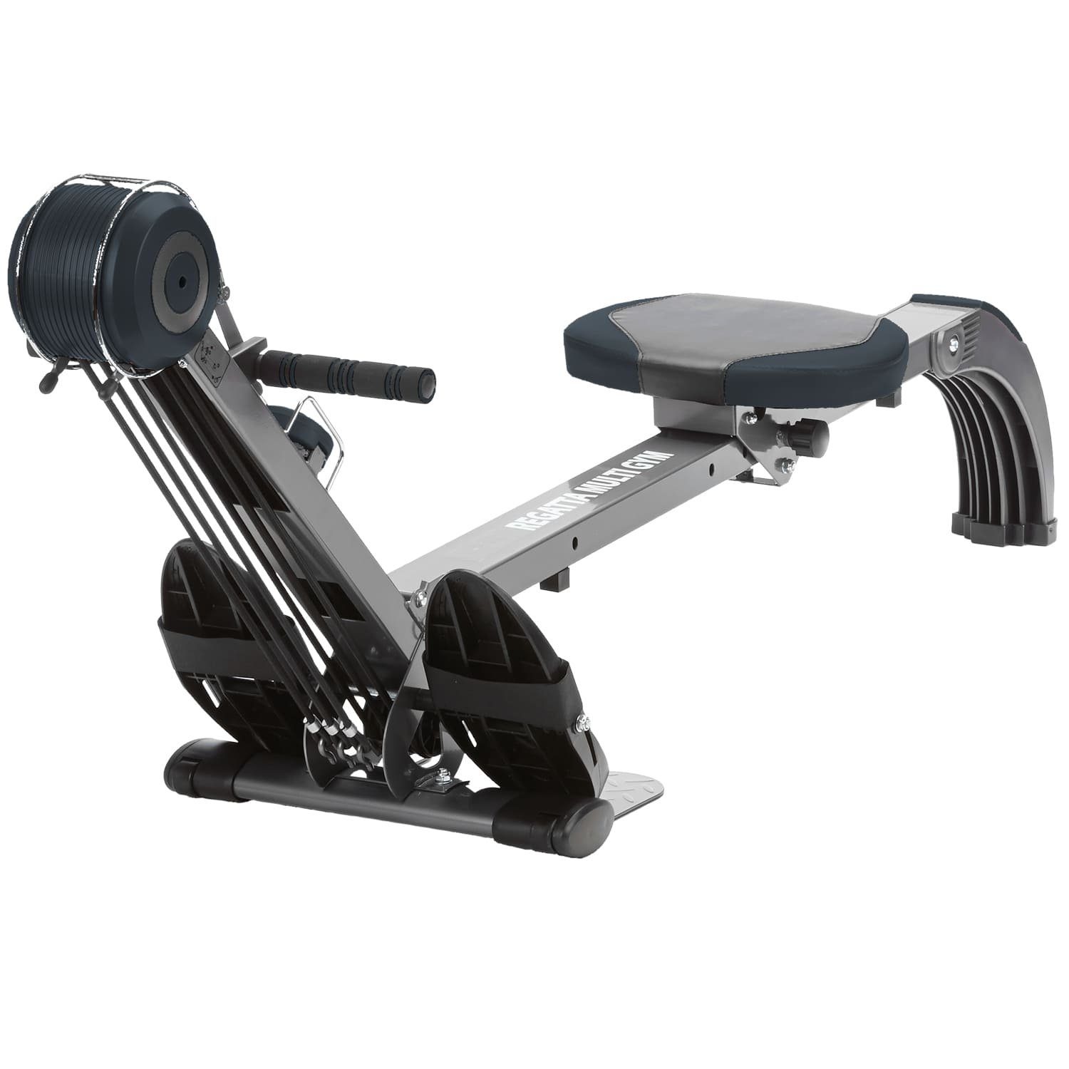 Skandika Rudergerät Regatta Multi Gym Poseidon, 2 in 1 Multi Gym, klappbar, Polyfiber Zugsystem