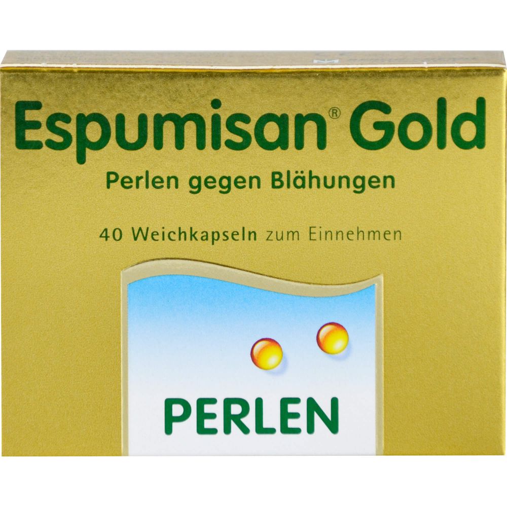 Gold Perlen gegen Blähungen