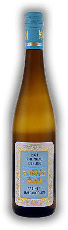 Robert Weil, Riesling, Kabinett, halbtrocken, 2021, Rheingau  Robert Weil, Riesling, Kabinett, halbtrocken, 2021, Rheingau  Klassischer Riesling aus dem Rheingau. Jahrgang 2021 - 0,75	 Liter - Vol 10,5%