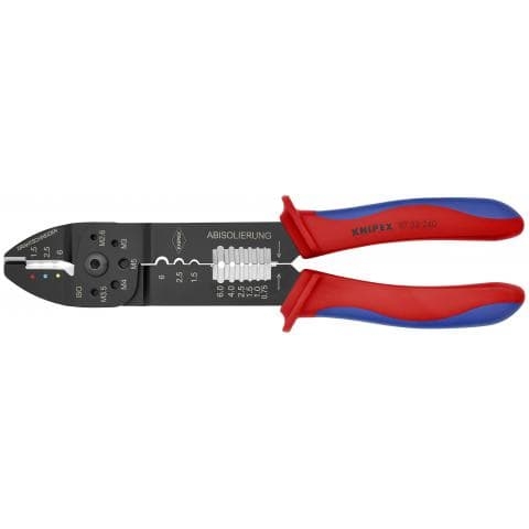 Alicate de crimpagem Knipex 97 32 240 de 240 mm