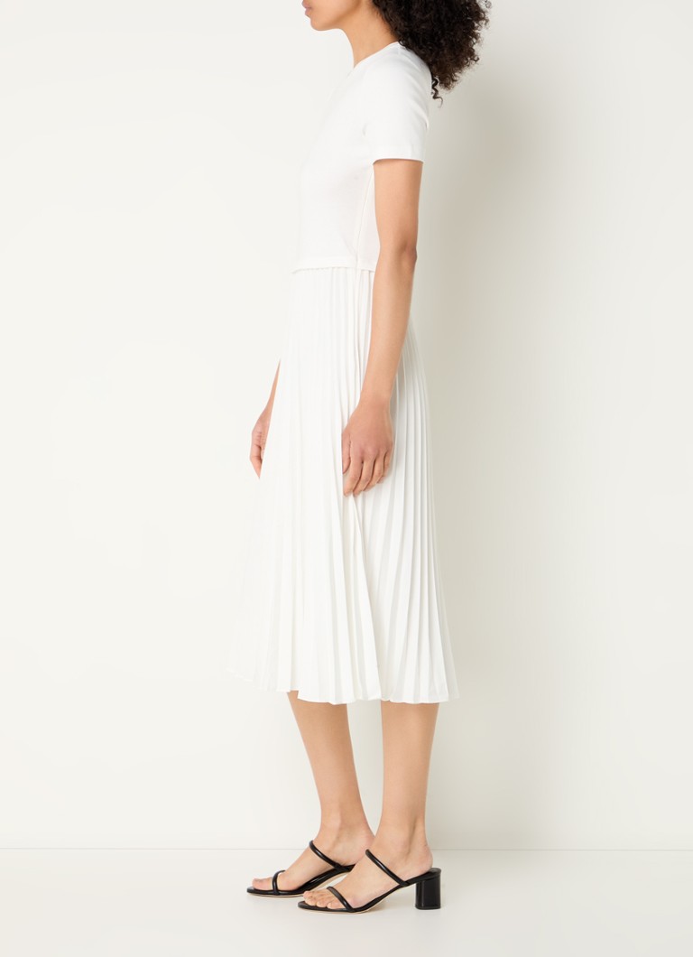 Vestido midi plisado Twistlin de Claudie Pierlot