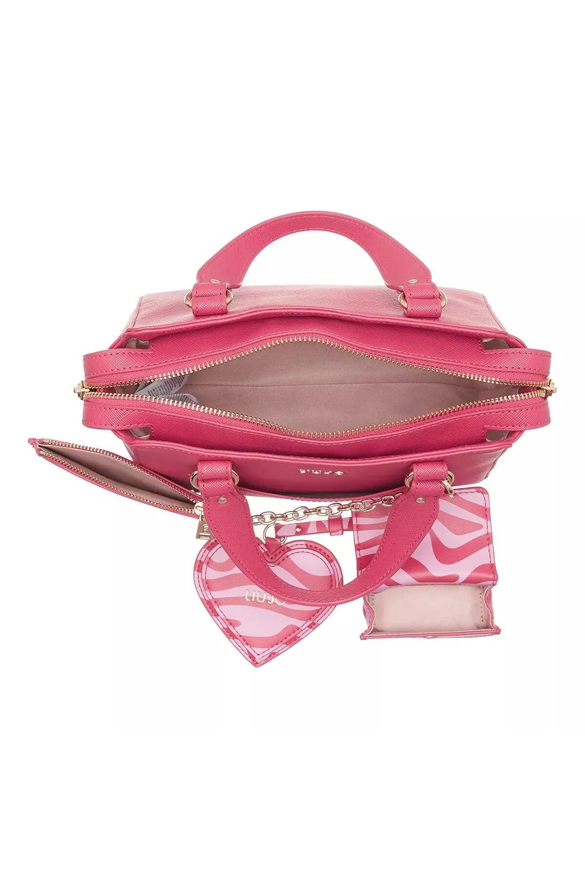 Liu Jo  Ecs S Satchel Viva Magenta