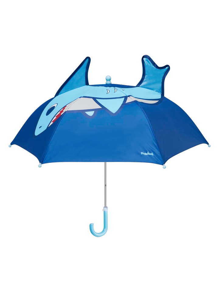 Playshoes Regenschirm Hai in Blau günstig kaufen onesize