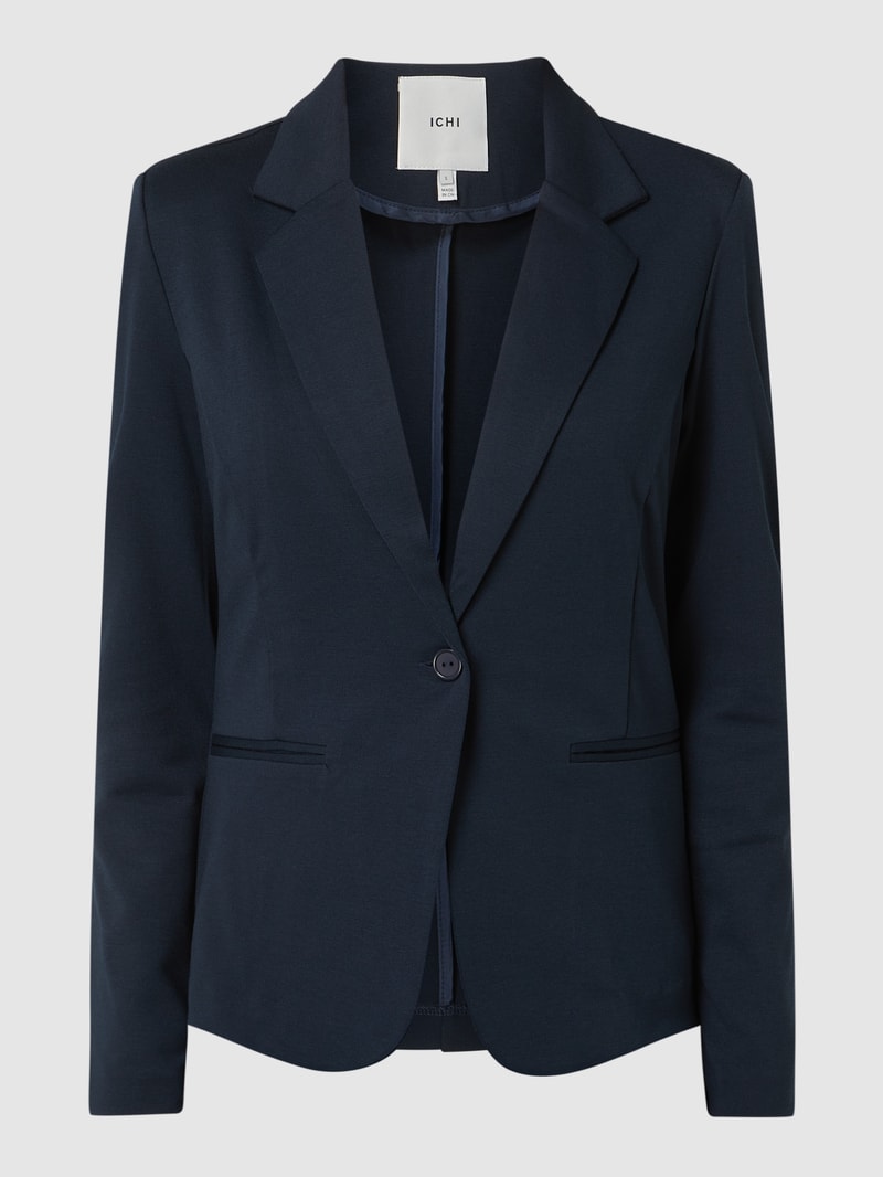 Blazer mit Reverskragen Modell 'Kate' in marineblau