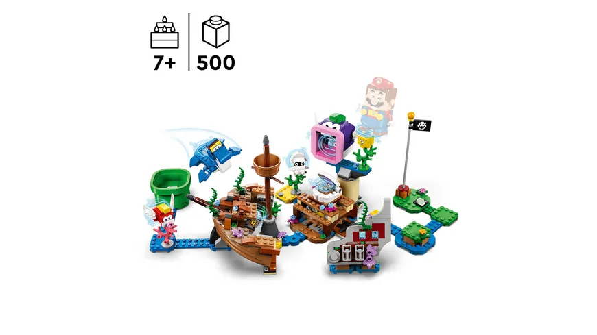 LEGO Super Mario 71432 Dorrie und das versunkene Schiff – Erweiterungsset