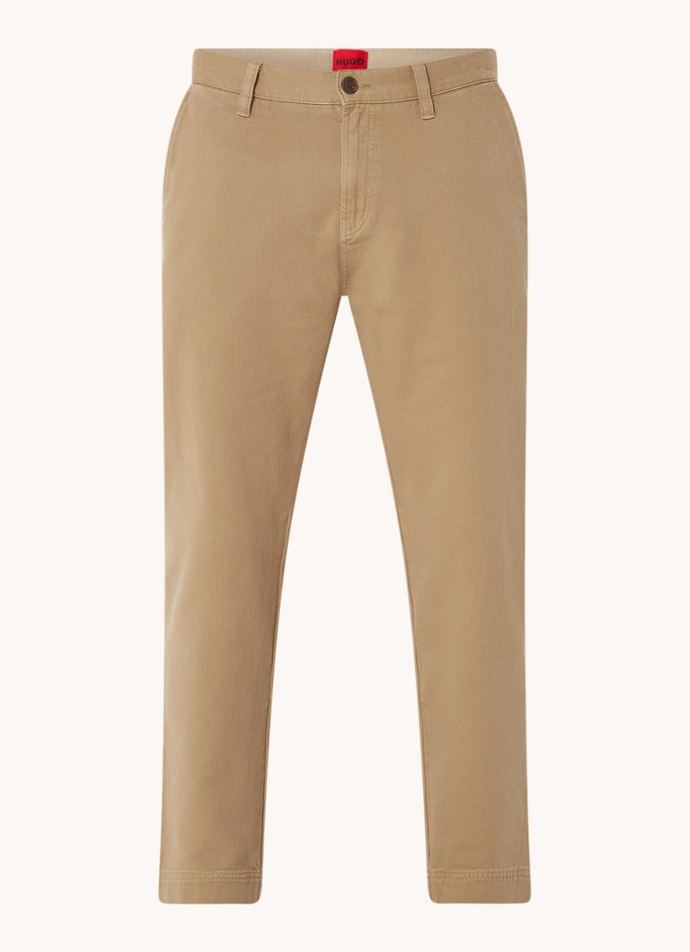 Pantaloni chino conici HUGO BOSS Zeebo cu buzunare