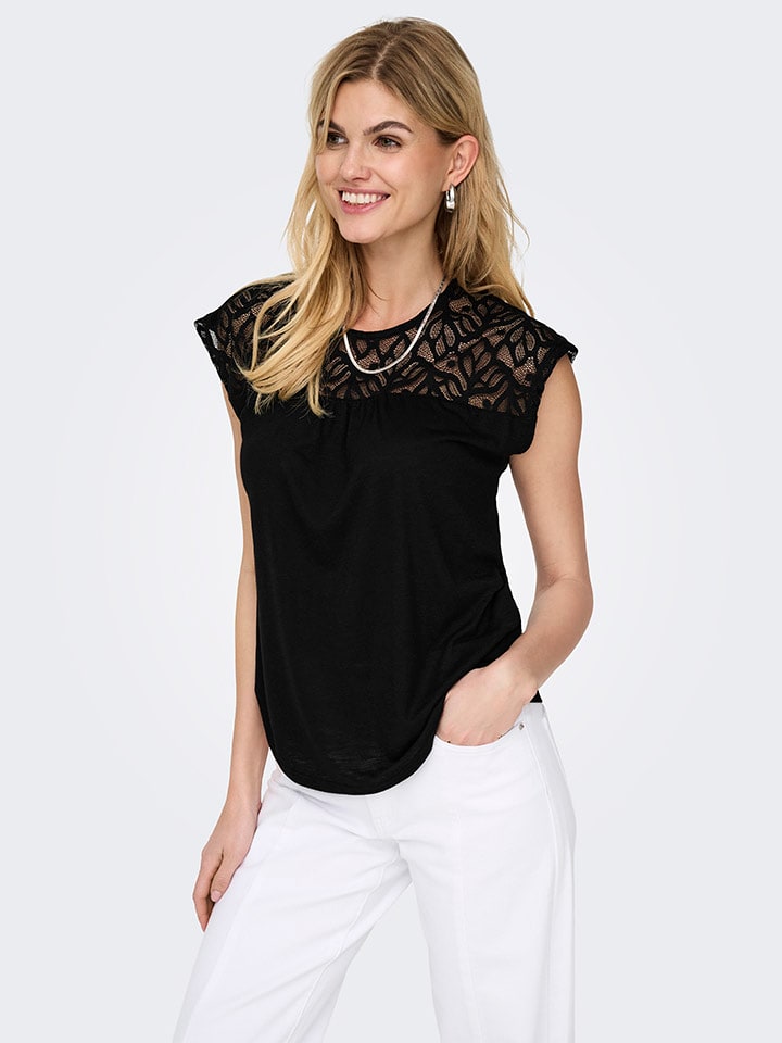 ONLY Shirt in Schwarz günstig kaufen
