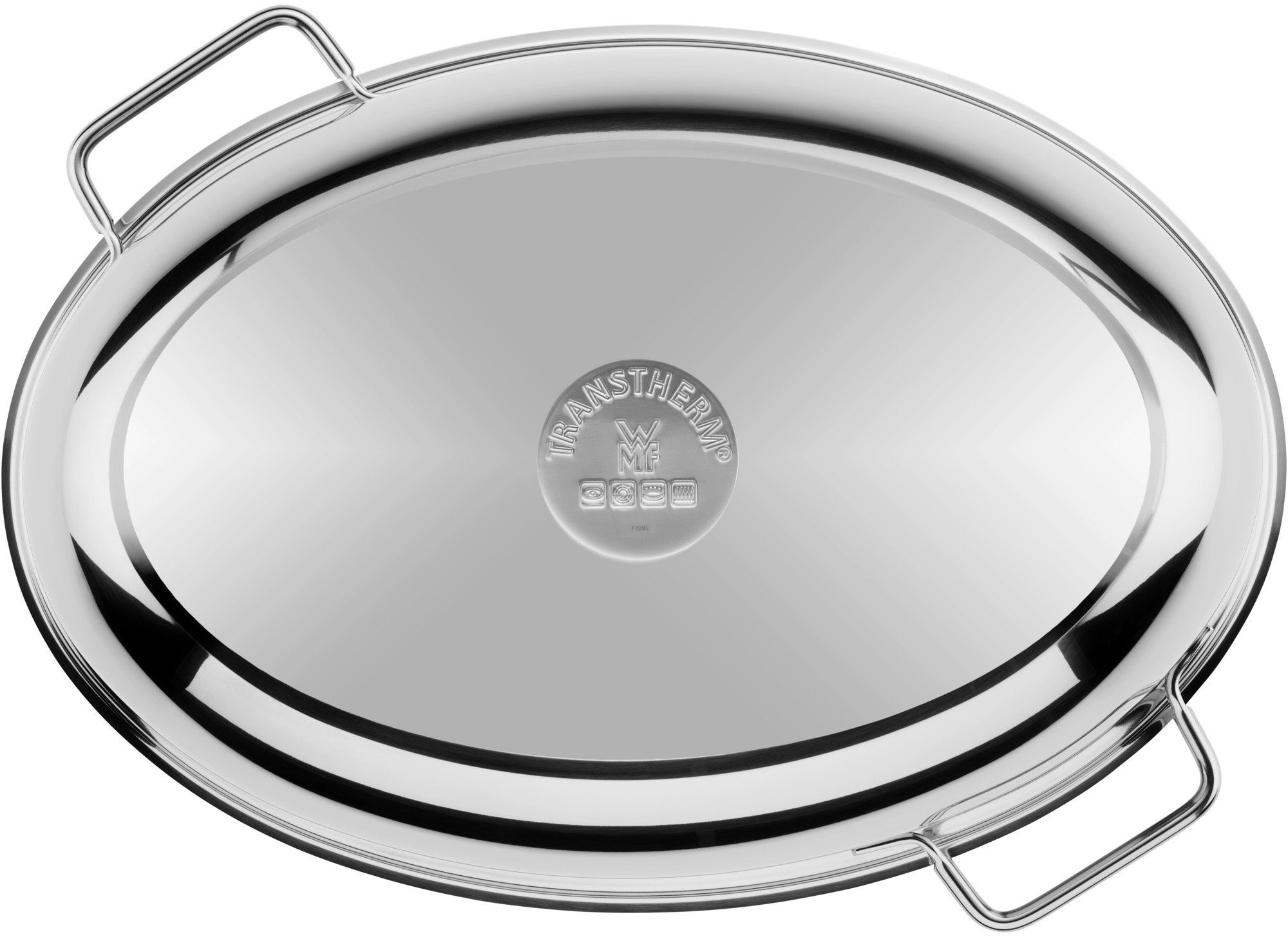 WMF Bräter, Cromargan® Edelstahl Rostfrei 18/10 (1-tlg), Deckel als induktionsgeeignete Pfanne nutzbar, 8,5 Liter