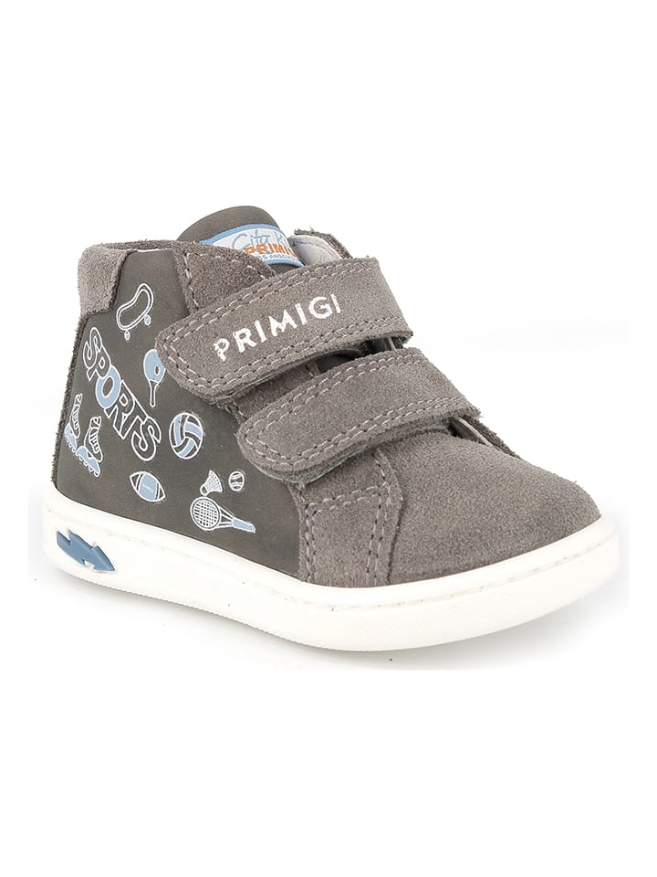 Primigi Leder-Lauflernschuhe in Grau günstig kaufen