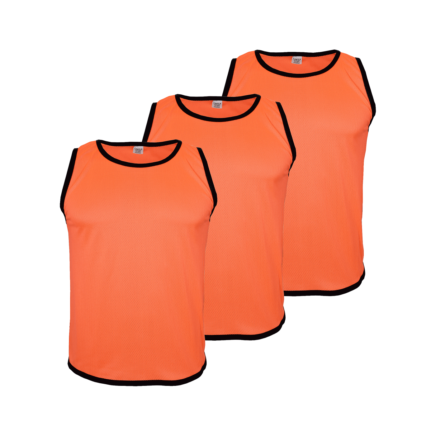 Cawila Academy Trainingsleibchen 3er Set SEN Orange