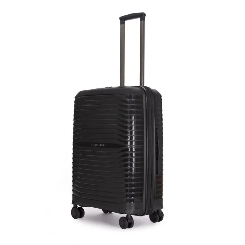 Stratic Bright + Koffer M (erweiterbar) - Black