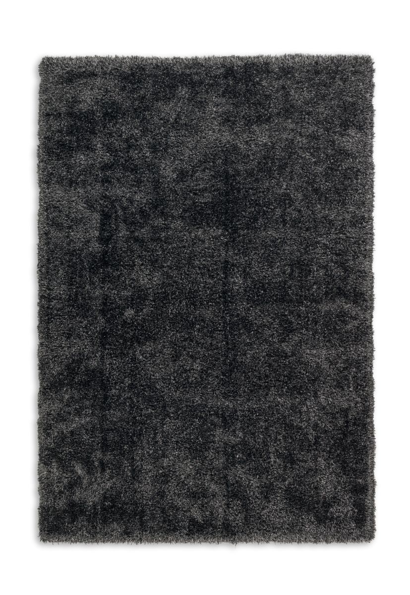 Schöner Wohnen Hochflorteppich Heaven Dunkelgrau 80 x 150 cm