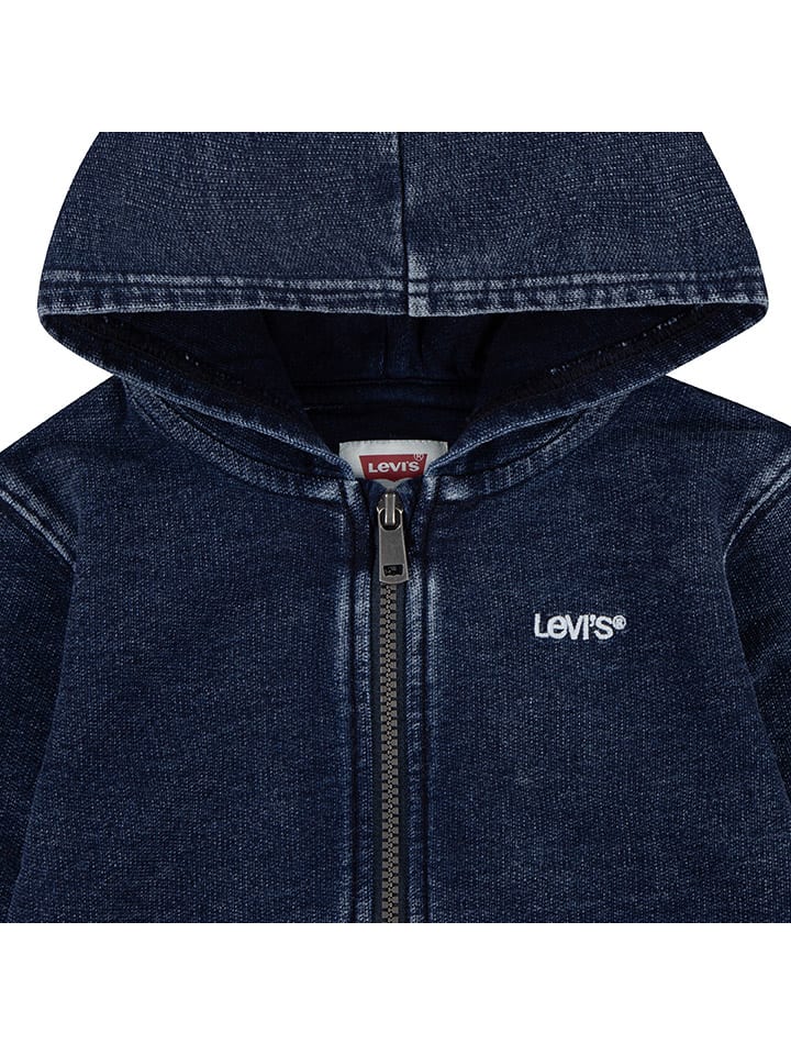 Levi's Kids Sweatjacke in Dunkelblau günstig kaufen