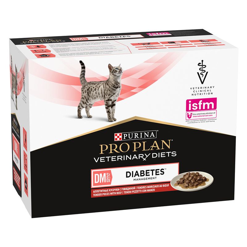 PURINA PRO PLAN Veterinary Diets DM ST/OX - Diabetes Rind | bitiba