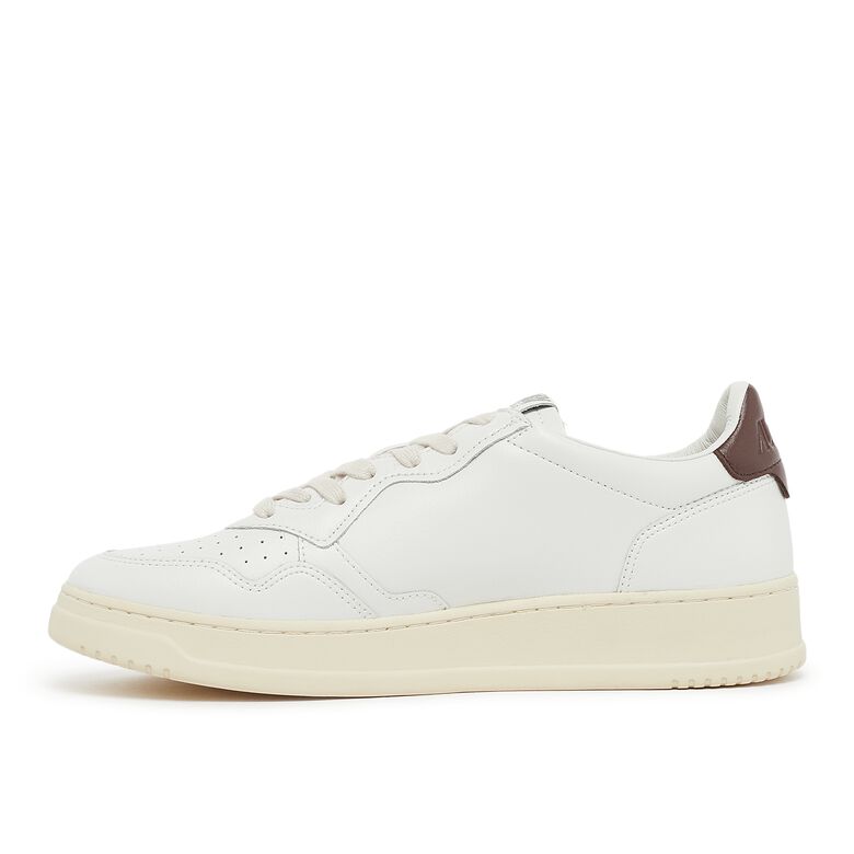 Autry Medalist Low Man LL53 leat/leat wht/brown