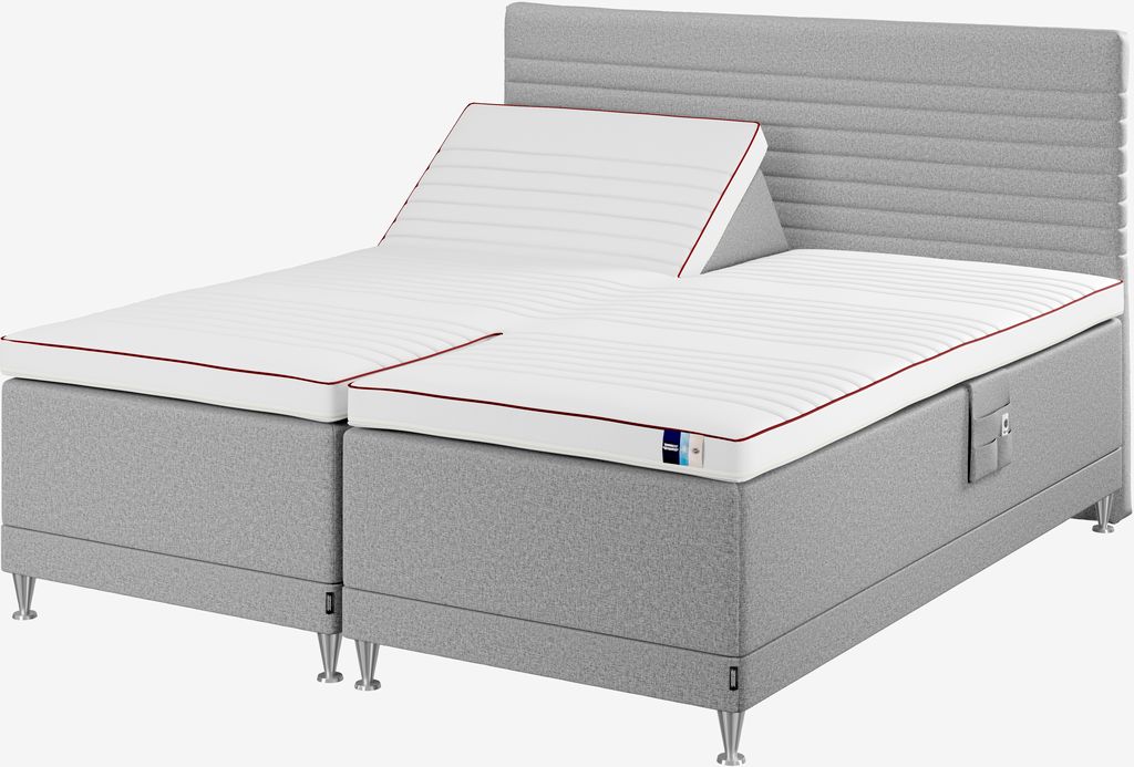 TEMPRAKON ULA gold Łóżko regulowane 180x200 TEMPRAKON ULA grey-42