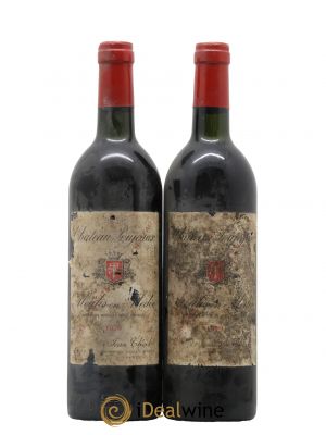Château Poujeaux  1979 - Lot de 2 Bouteilles