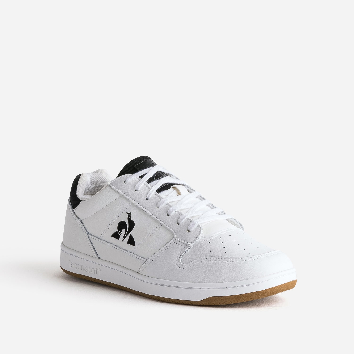 Tennis LE COQ SPORTIF blanche broderie marine