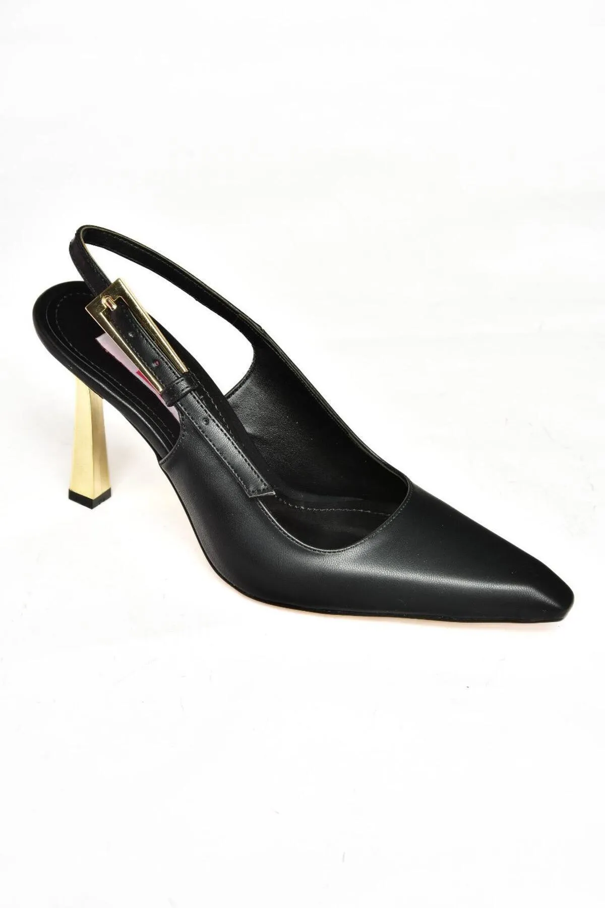 Fox Shoes  S752098709 Schwarze Damenschuhe mit dicken Absätzen