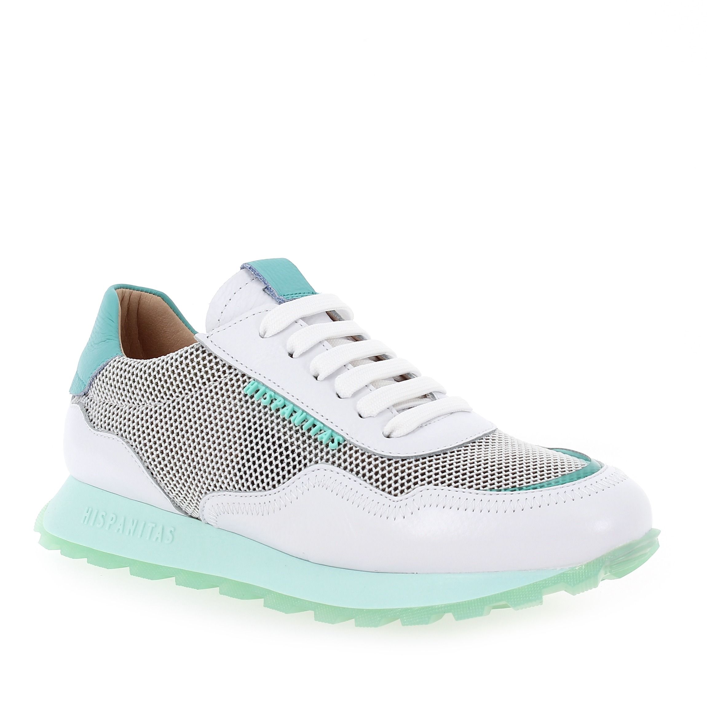 Hispanitas  LOIRA HV243231 - Blanc Turquoise