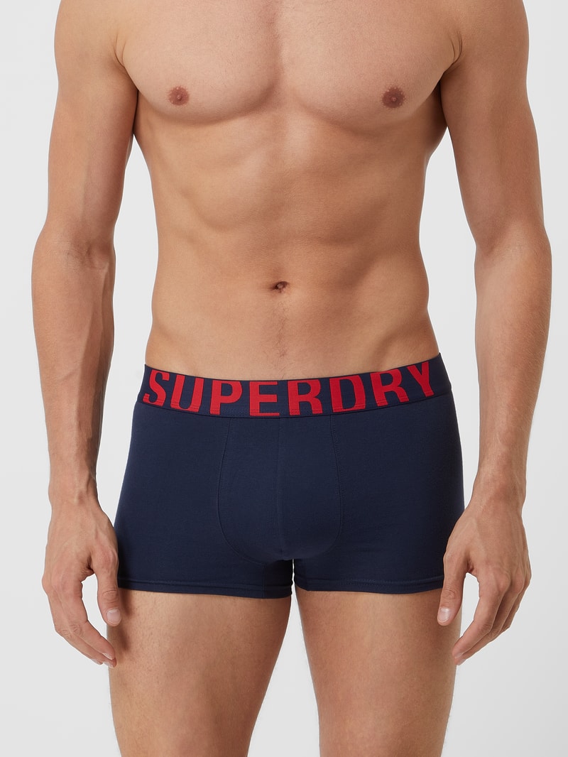 Trunks mit Stretch-Anteil im 2er-Pack in rot