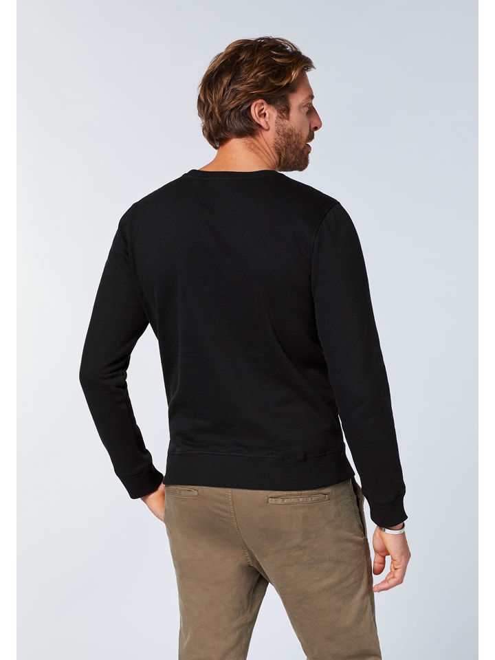 Polo Sylt Sweatshirt in Schwarz günstig kaufen