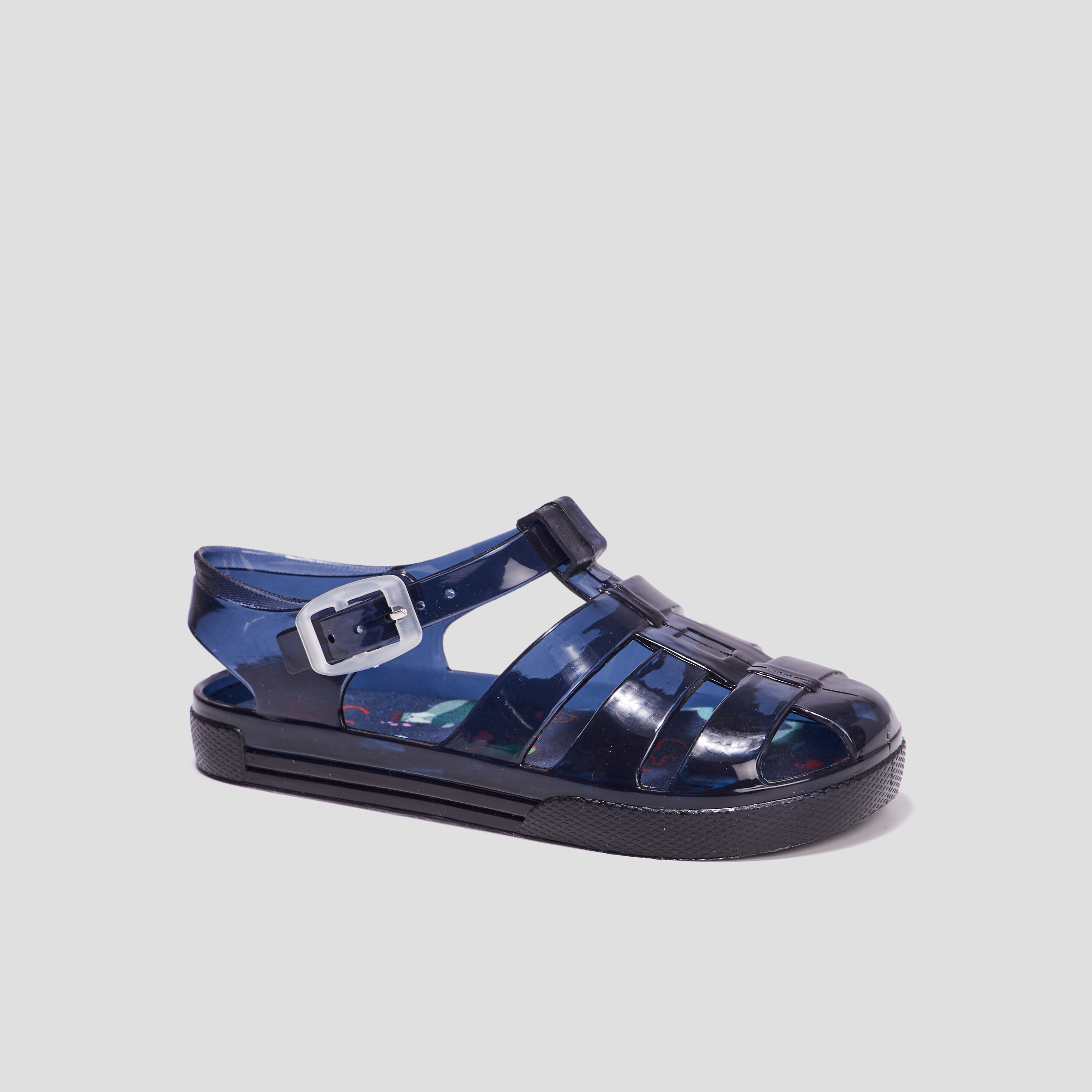 Sandales de plage transparentes bleu garçon | La Halle