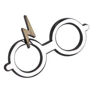 Harry Potter Ansteck-Pin Brille und Narbe