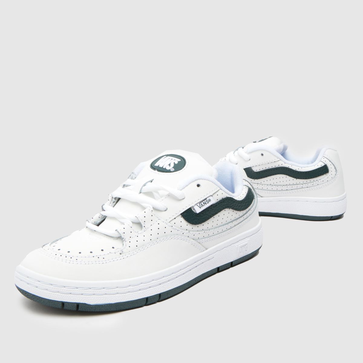 Vans fehér és zöld Speed Ws Ifjúsági edzőcipő