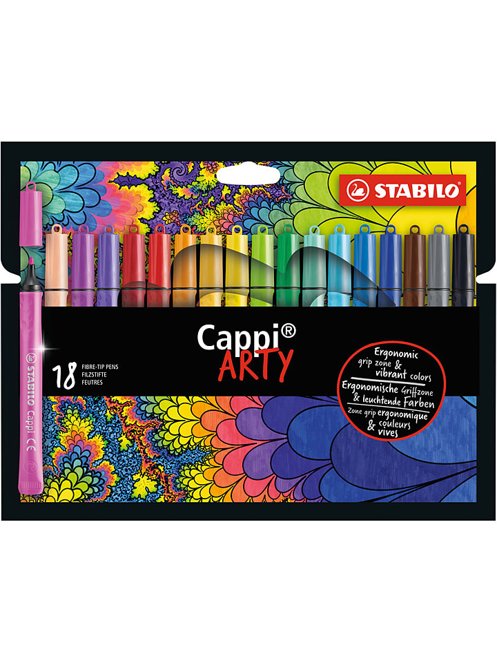 STABILO Filzstifte mit Kappenring 