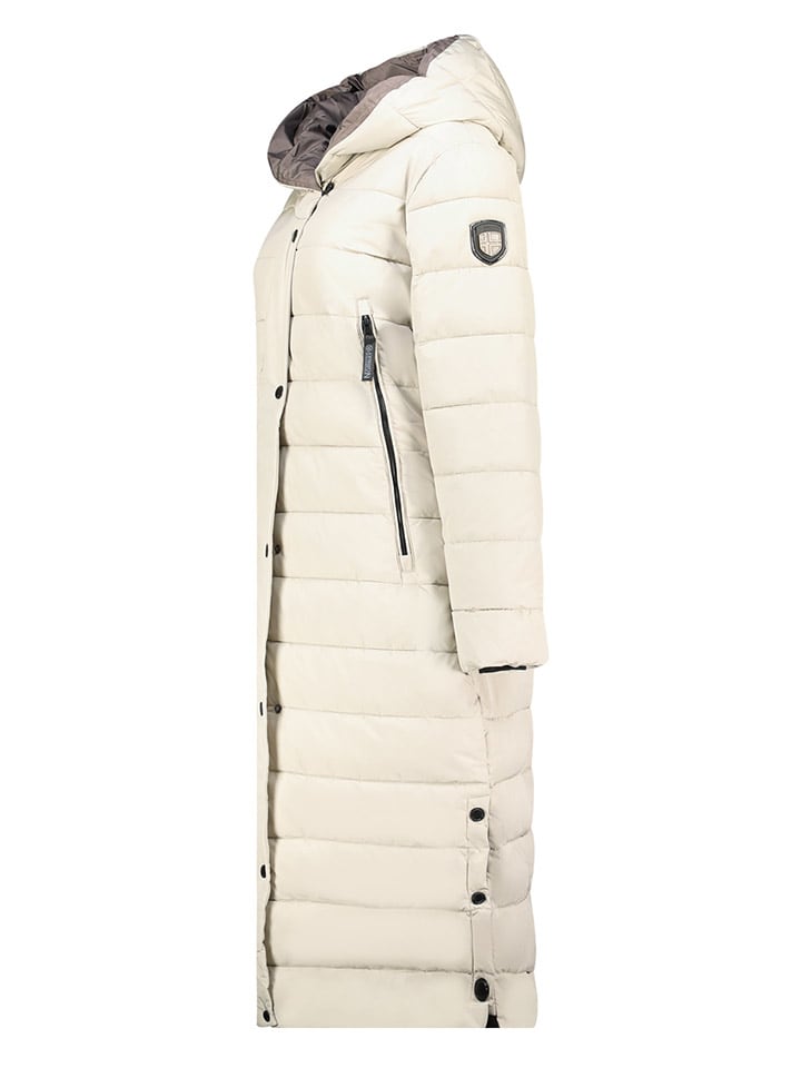 Geographical Norway Steppmantel in Creme günstig kaufen