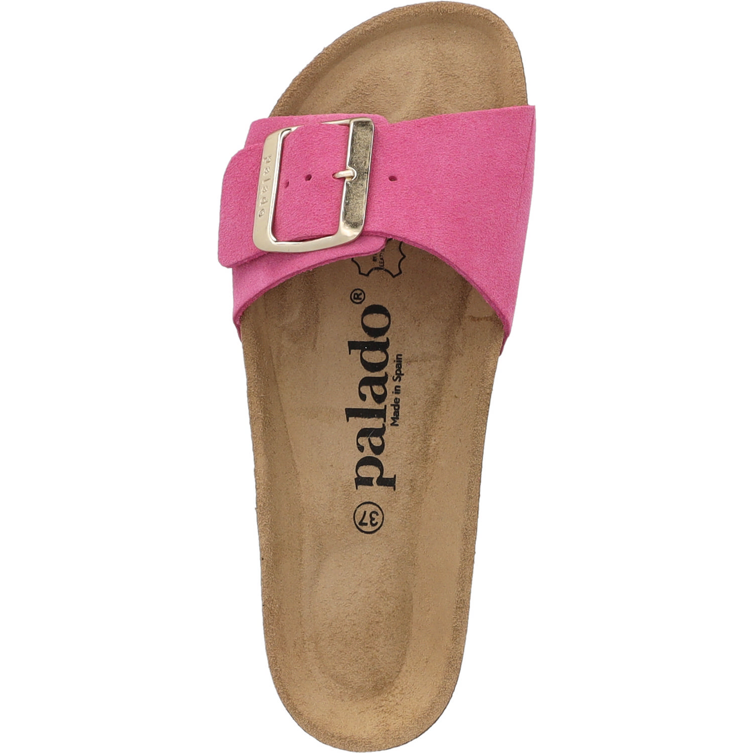 Palado Malta EGS Suede Premium Leather, Pantoletten, Damen, Pink