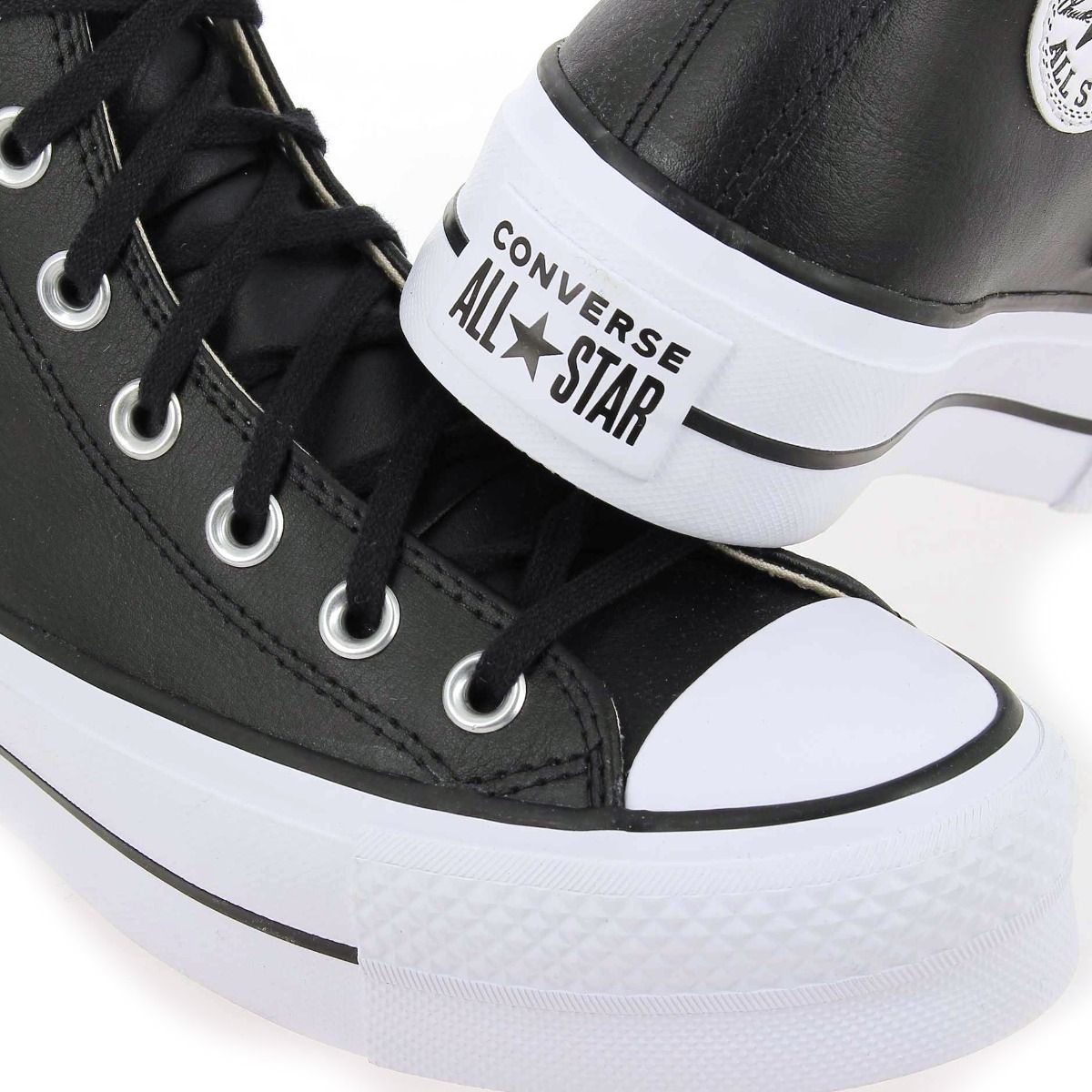 Converse  CHUCK TAYLOR ALL STAR LIFT CLEAN HI - Noir