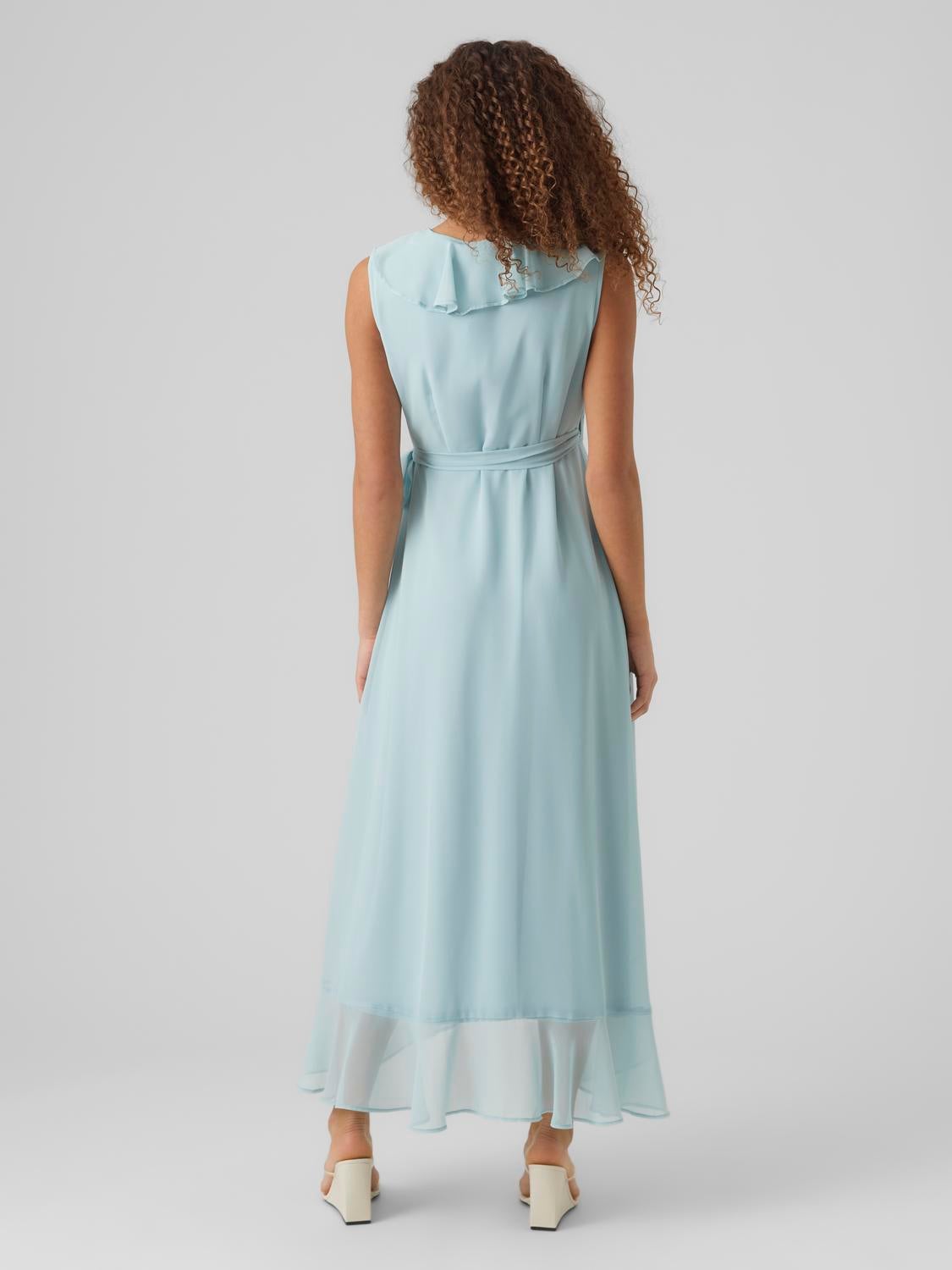 VMSILLE Langes Kleid