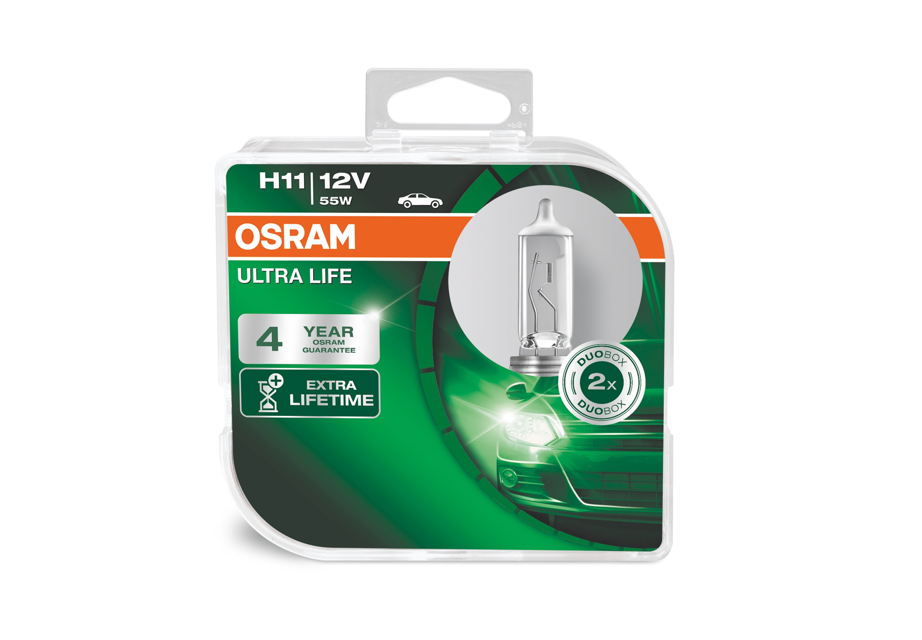 OSRAM ULTRA LIFE® H11 12V DUOBOX - ATU