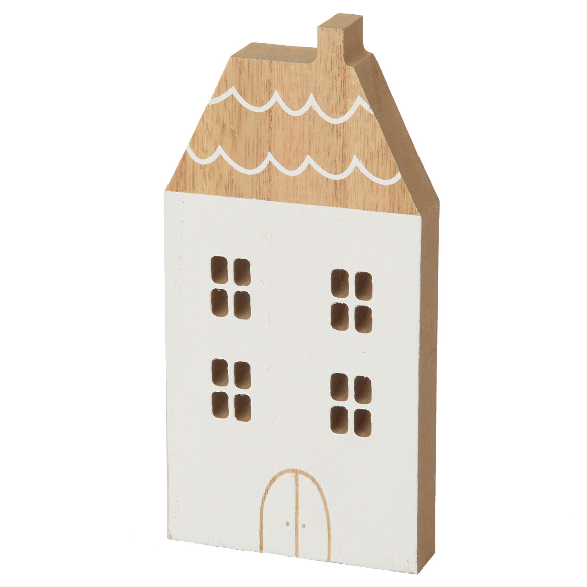 3 Dekohäuschen aus Holz