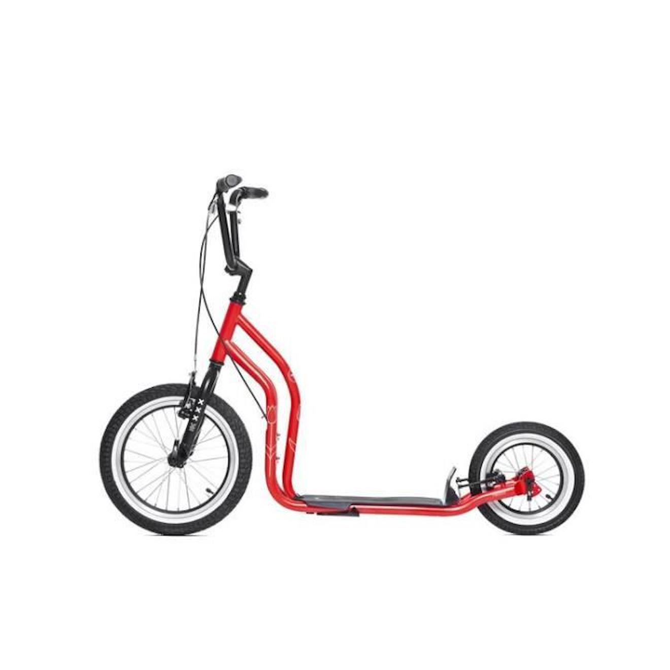 Trottinette-Grande-Roue City New LTD Amsterdam rouge