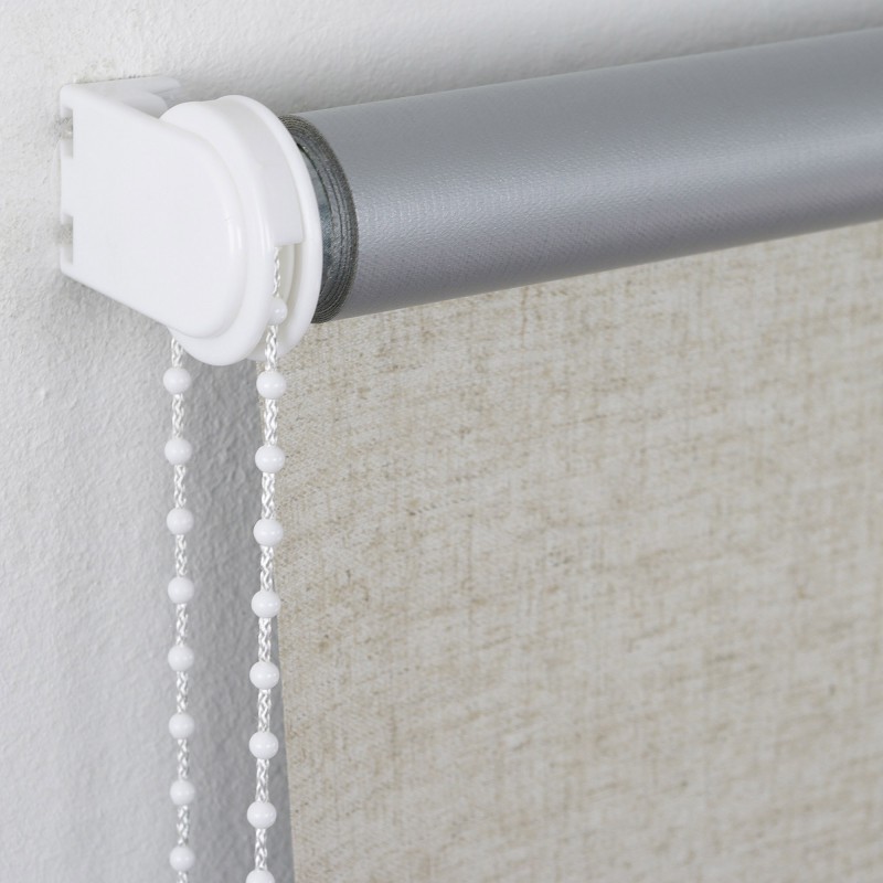 Powertec Bella Casa Seitenzugrollo Easy, leinen Verdunkelung, 180 x 142 cm
