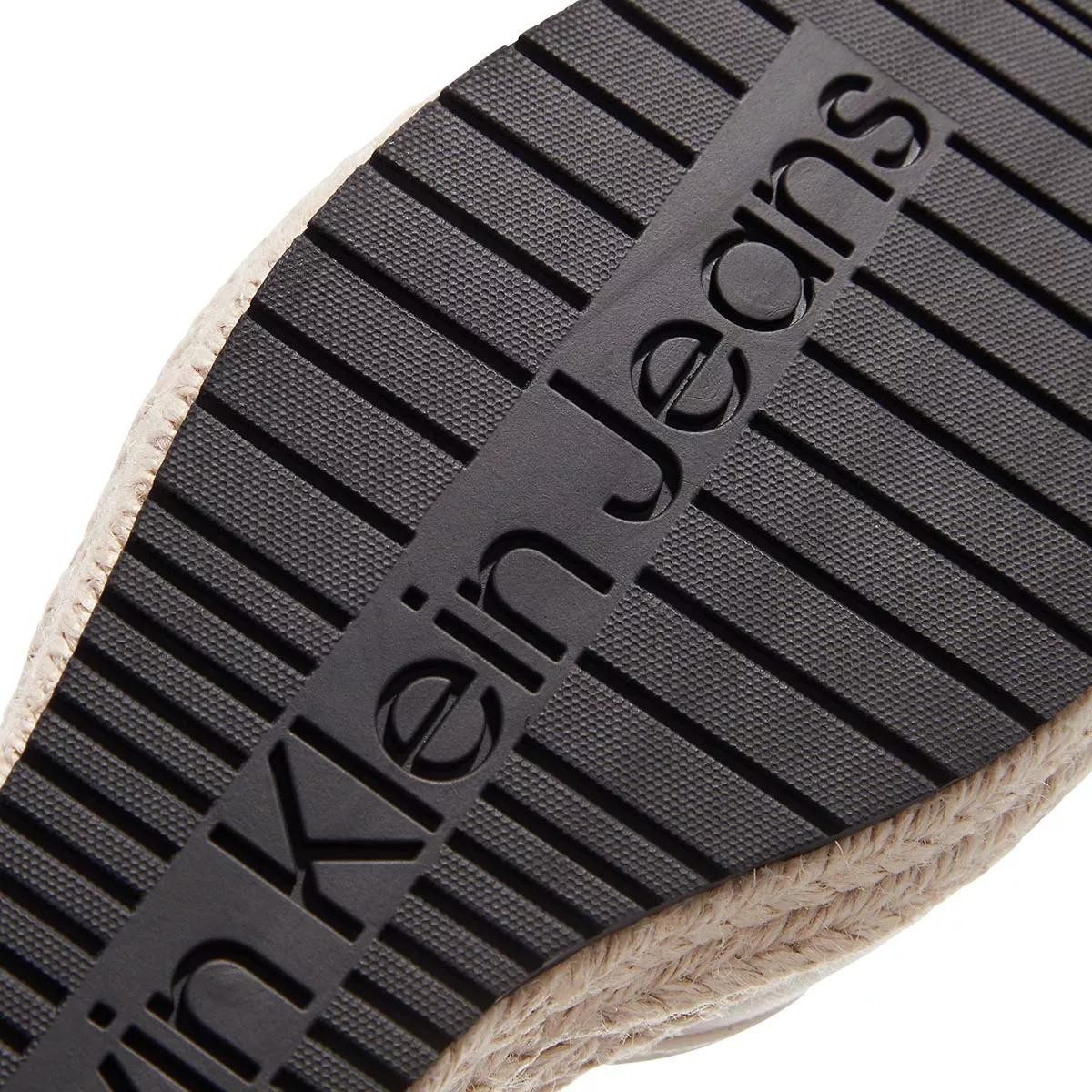 CALVIN KLEIN Komfort Slipper weiss Espadrille