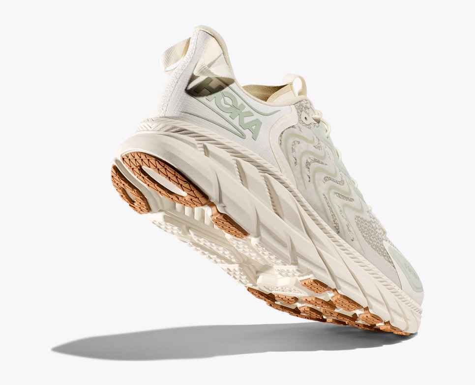 Clifton LS Satisfy Running Celadon Tint / Whisper White