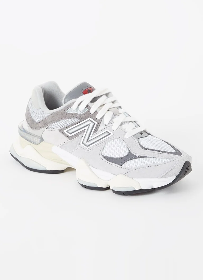 New Balance 9060 kedas ar zamšādas detaļām