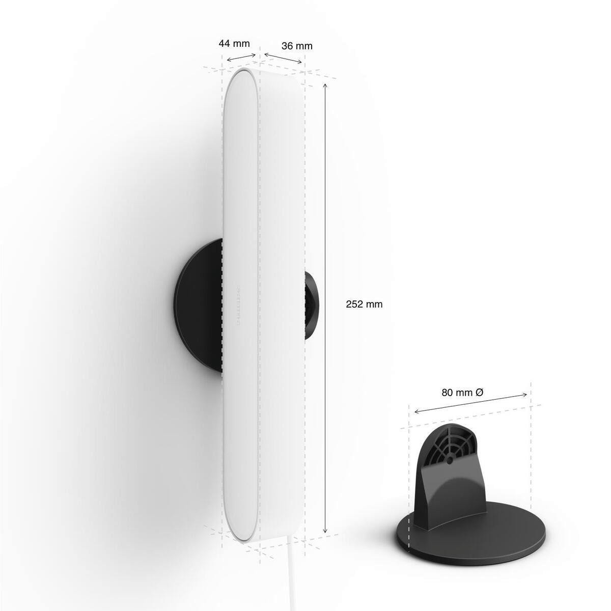 Philips Hue LED Tischleuchte Play Lightbar, LED fest integriert