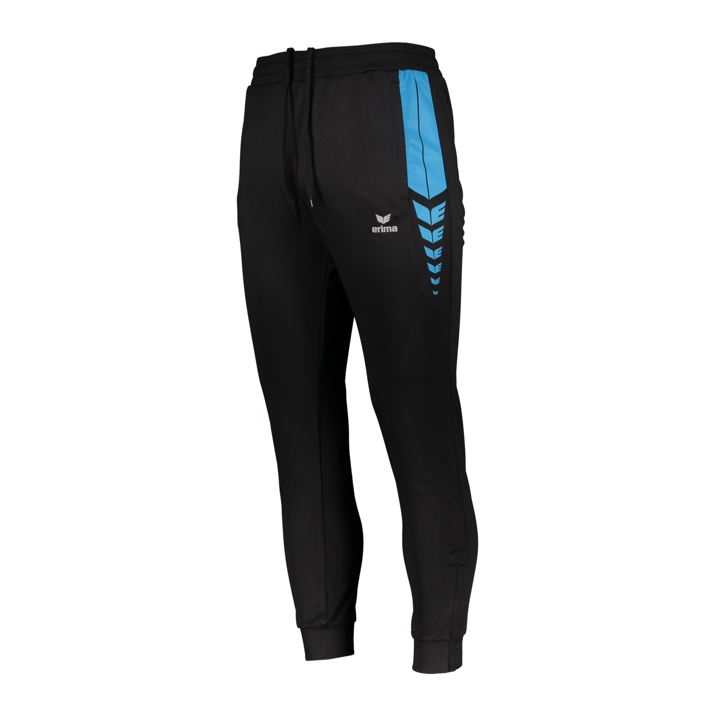 Erima SIX WINGS Trainingshose Schwarz Blau