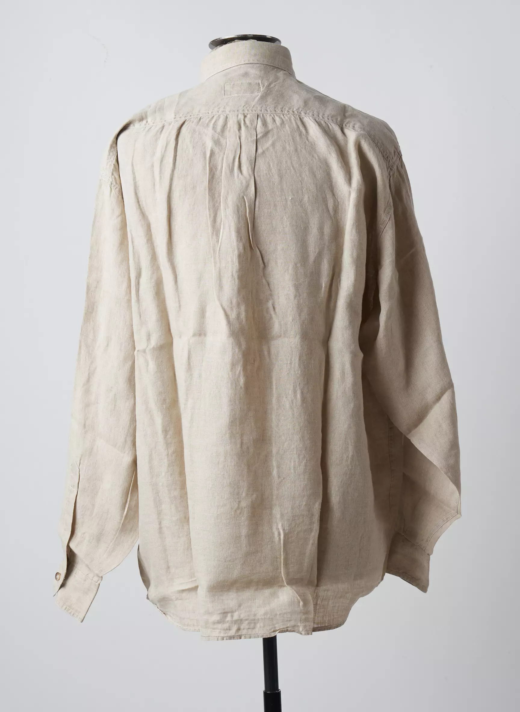 Flag Manches Longues Homme couleur beige