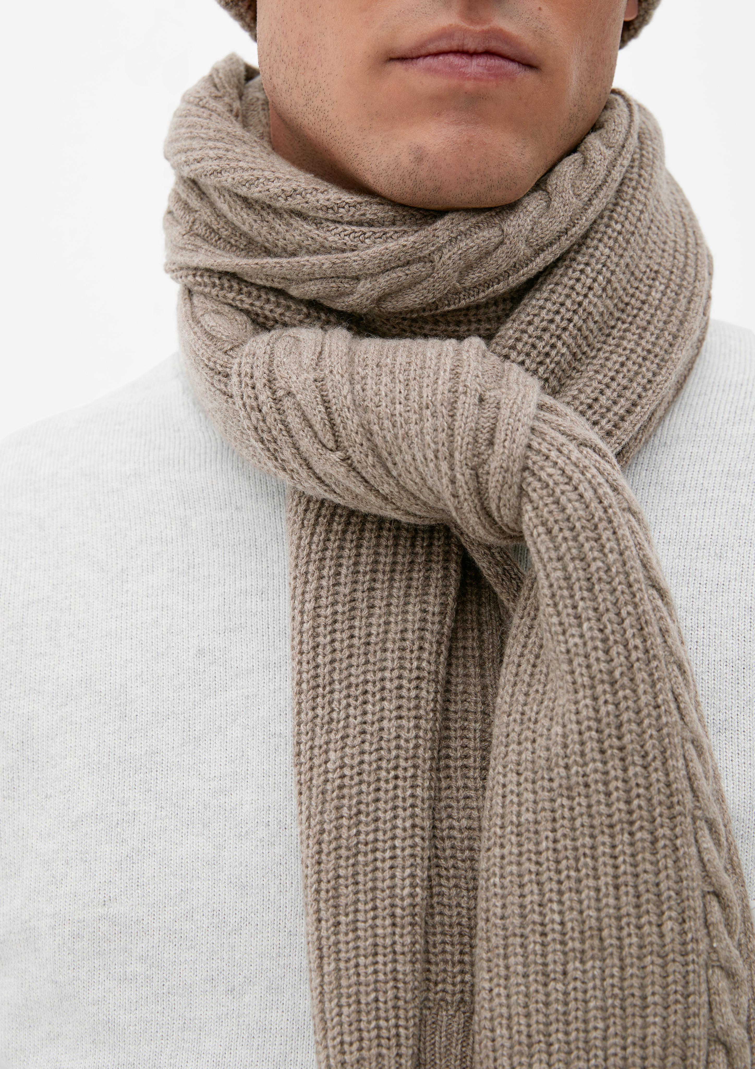 Strickschal aus Wollmix  2125831-86W0