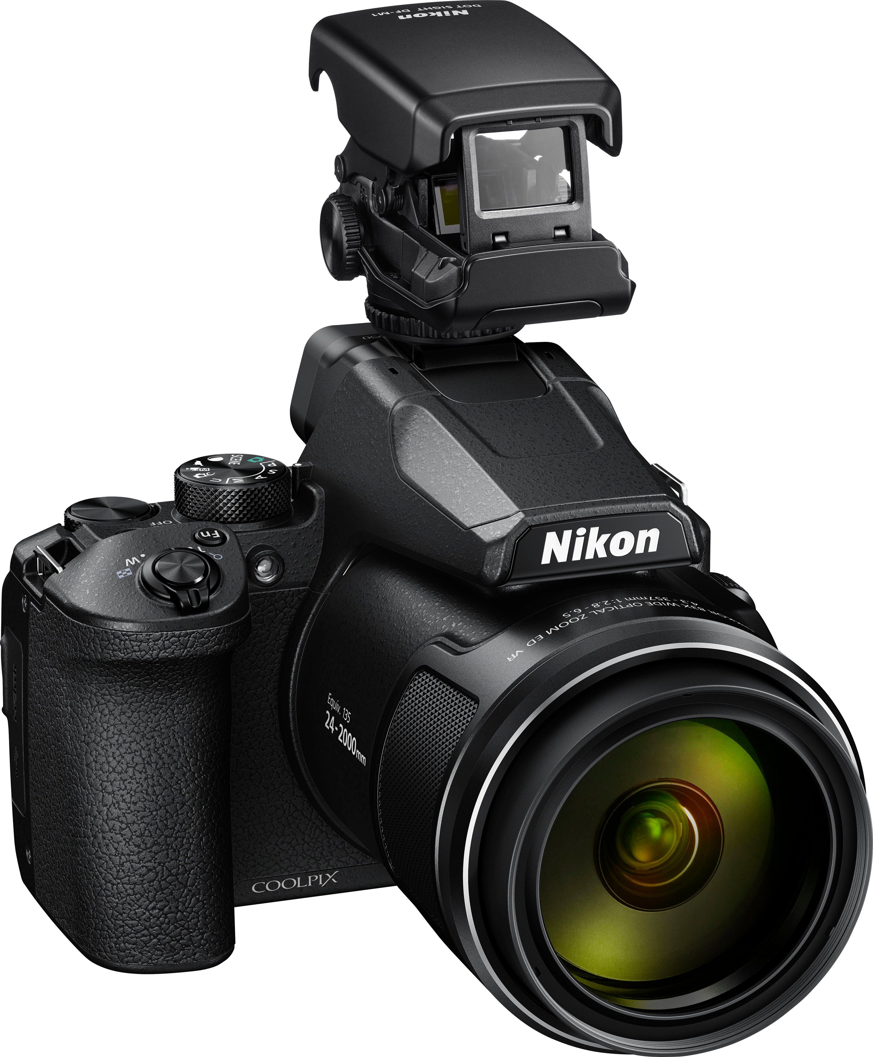 Nikon Coolpix P950 Bridge-Kamera (16 MP, 83x opt. Zoom, Bluetooth, WLAN (WiFi)
